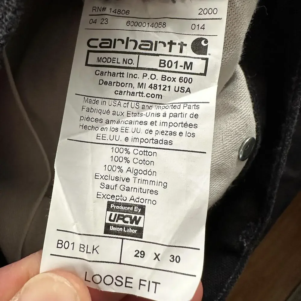 Carhartt pre owned